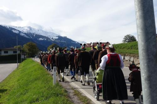 Schützenwallfahrt des Viertel Osttirol nach Maria Trost in Oberlienz 2024